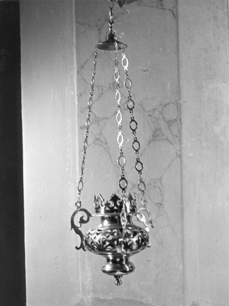 lampada pensile - bottega toscana (sec. XIX)