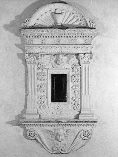 tabernacolo murale - ambito toscano (sec. XVI)