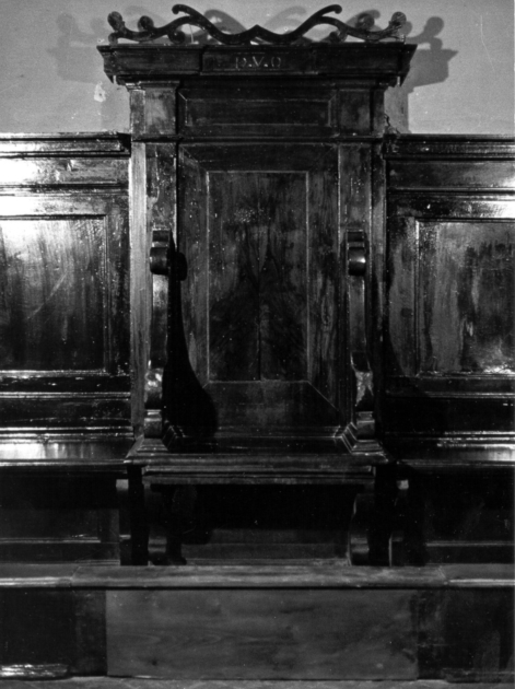 stalli del coro - ambito lucchese (sec. XIX)