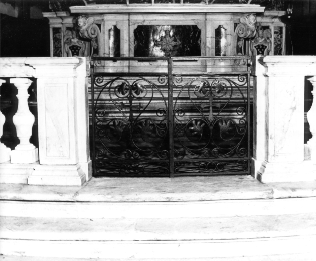 cancello di balaustrata - ambito garfagnino (fine sec. XIX)