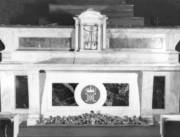 altare maggiore - bottega toscana (sec. XIX)