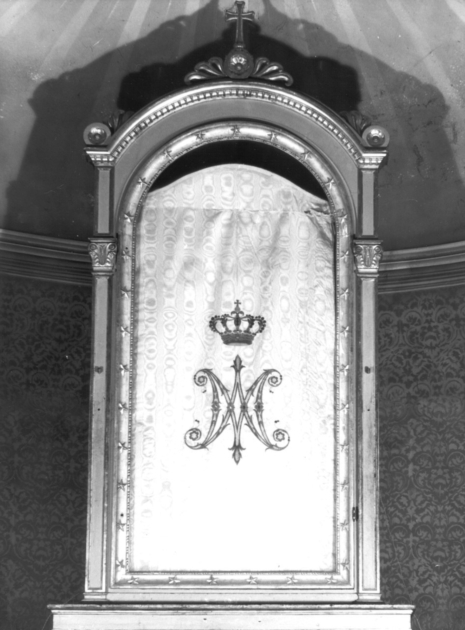 tronetto per esposizione eucaristica - bottega toscana (sec. XIX)