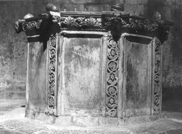 fonte battesimale di Guidetto (bottega) (primo quarto sec. XIII)