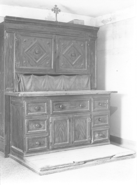 armadio da sacrestia - bottega lucchese (sec. XIX)