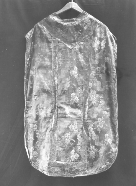 paramento liturgico - in terzo - manifattura italiana (fine/inizio secc. XVIII/ XIX)