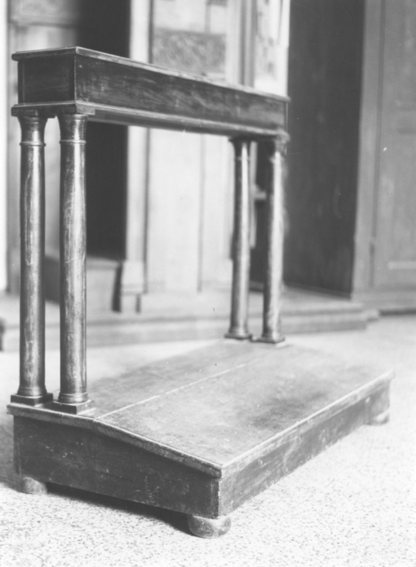 inginocchiatoio - bottega lucchese (sec. XIX)