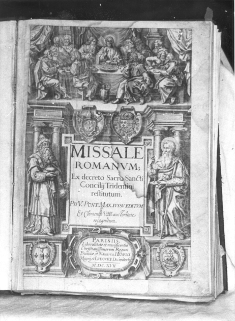 coperta di libro liturgico di Gaultier Leonard, Messager Jean (sec. XVII)