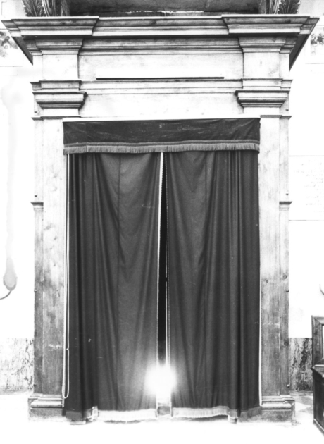 bussola d'ingresso - bottega lucchese (sec. XIX)