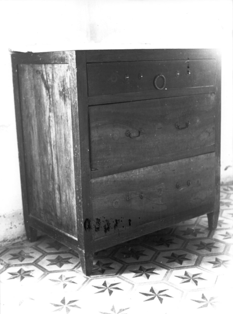 mobile - bottega lucchese (seconda metà sec. XIX)