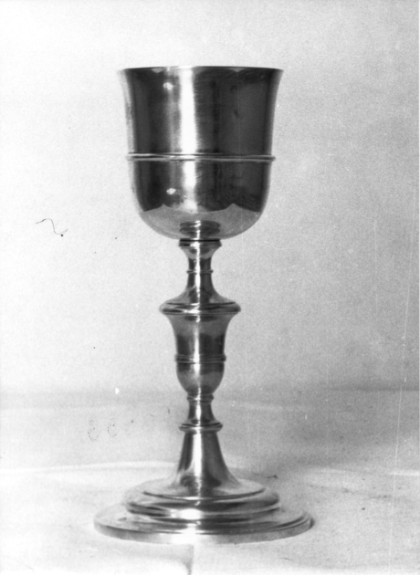 calice - bottega italiana (fine/inizio secc. XVIII/ XIX)