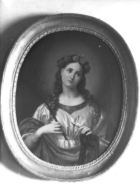 SANTA FILOMENA (dipinto) - ambito toscano (metà sec. XIX)