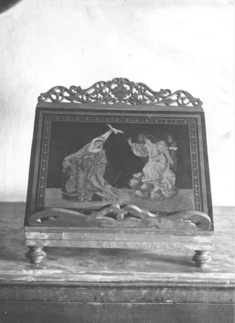 leggio d'altare - bottega romana (seconda metà sec. XIX)