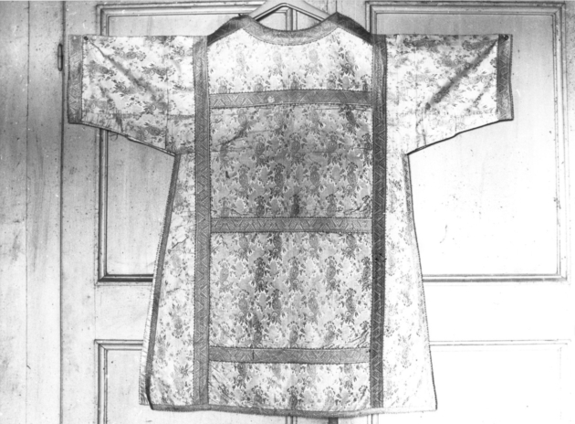 tunicella, serie - manifattura italiana (ultimo quarto sec. XVIII)