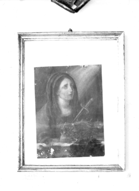 MADONNA ADDOLORATA (dipinto) - ambito italiano (prima metà sec. XIX)