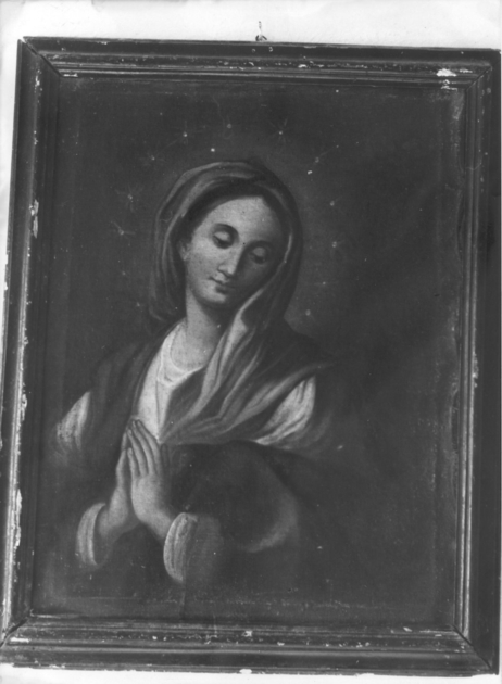 IMMACOLATA CONCEZIONE (dipinto) - ambito italiano (sec. XIX)