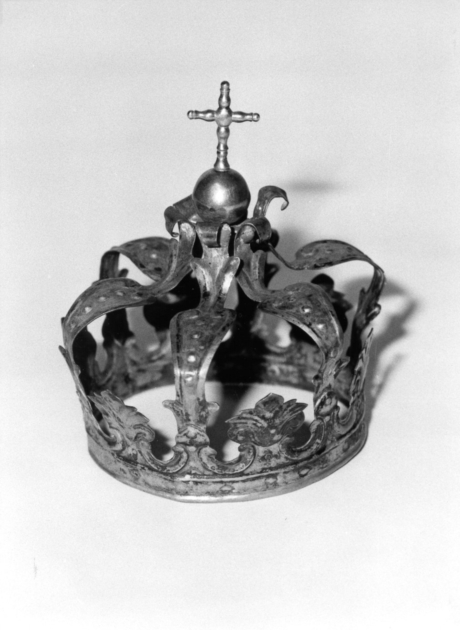 corona da statua - bottega lucchese (seconda metà sec. XVIII)