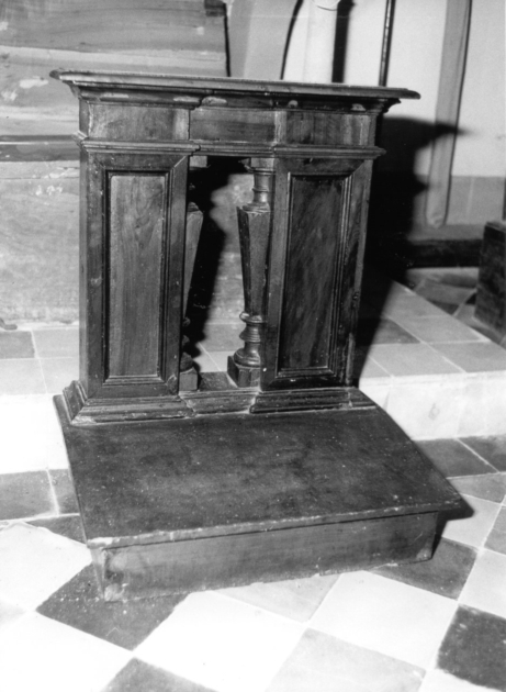 inginocchiatoio - bottega lucchese (seconda metà sec. XIX)