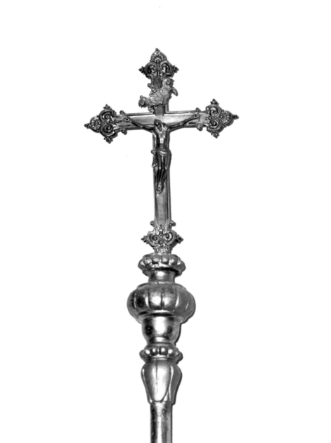 croce - bottega lucchese (ultimo quarto sec. XVII)