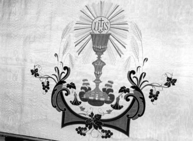 paliotto - manifattura italiana (inizio sec. XX)