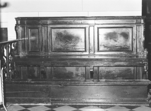 stallo - bottega lucchese (seconda metà sec. XVIII)