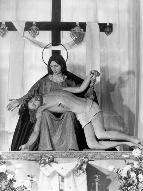 Pietà (statua) - bottega italiana (sec. XIX)