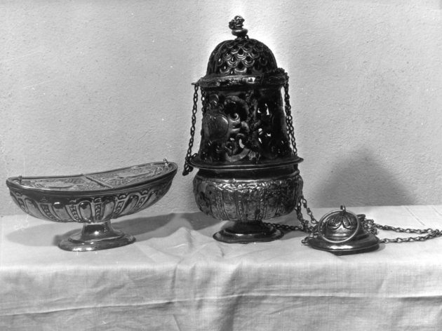 servizio per incensazione - bottega italiana (sec. XVII)