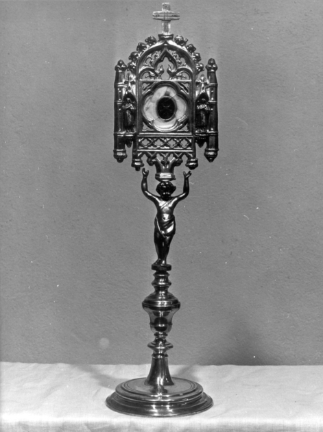 base per reliquiario - bottega italiana (sec. XVIII)