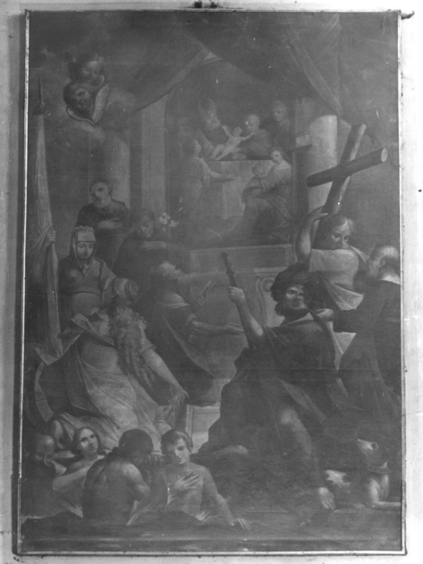 circoncisione di Gesù Bambino (dipinto) - bottega italiana (sec. XVIII)