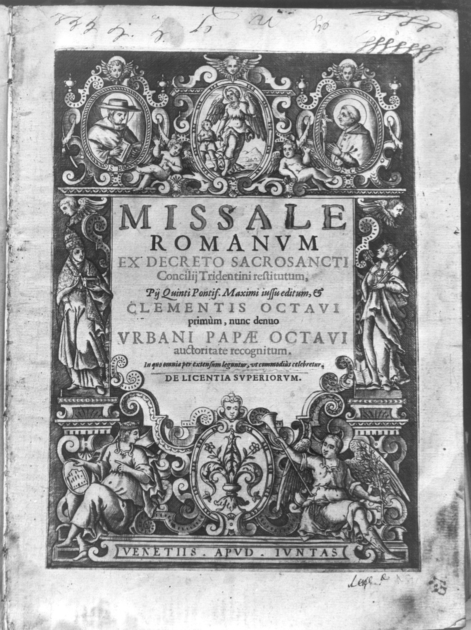 coperta di libro liturgico - bottega veneziana (fine sec. XVII)