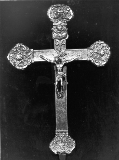 croce processionale - bottega italiana (sec. XVII)