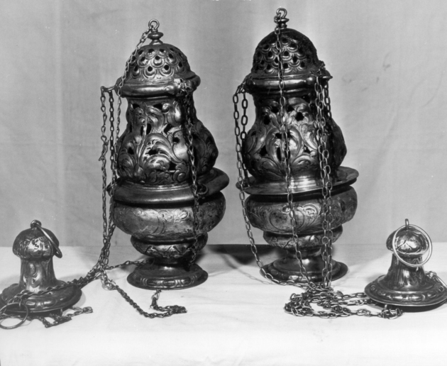 turibolo, serie - bottega italiana (sec. XVIII)