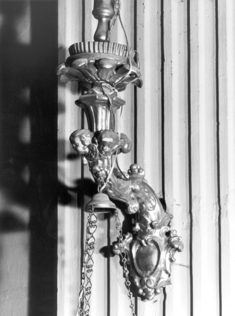 candeliere da parete, serie - bottega lucchese (sec. XVIII)