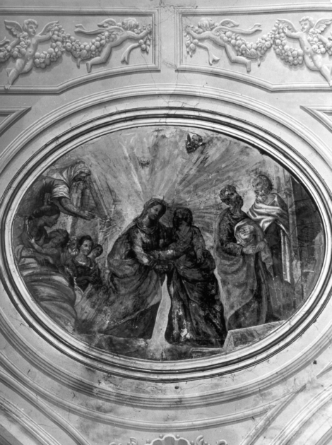 VISITAZIONE (dipinto) - ambito italiano (sec. XVIII)