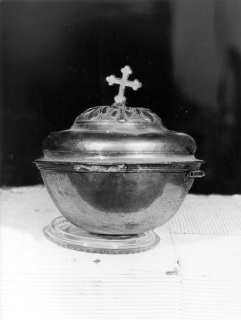 coppa, frammento - bottega italiana (sec. XVII)