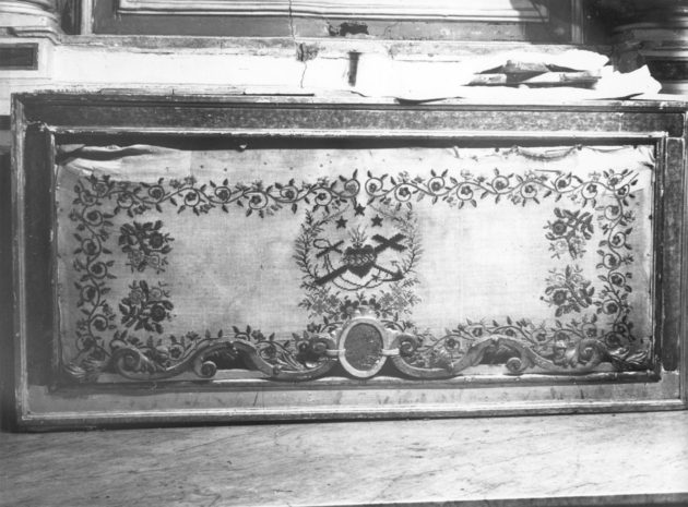 paliotto - manifattura lucchese (seconda metà sec. XIX)