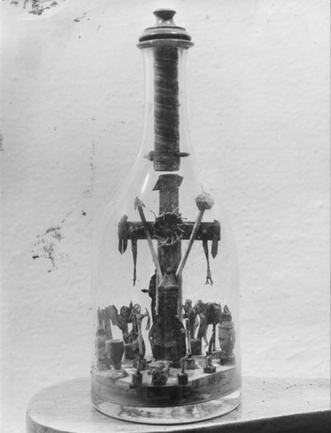 bottiglia - bottega lucchese (sec. XIX)