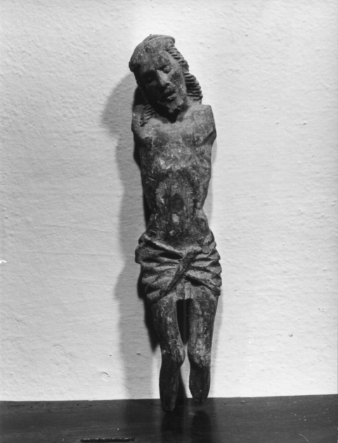 crocifisso - bottega lucchese (sec. XVI)