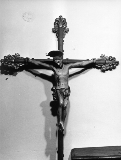 crocifisso - bottega lucchese (sec. XIX)