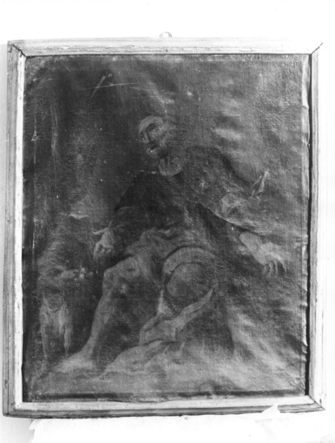 SAN ROCCO (dipinto) - bottega lucchese (sec. XVIII)