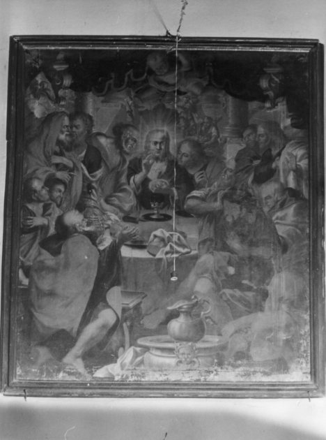 ULTIMA CENA (dipinto) - ambito italiano (sec. XVII)