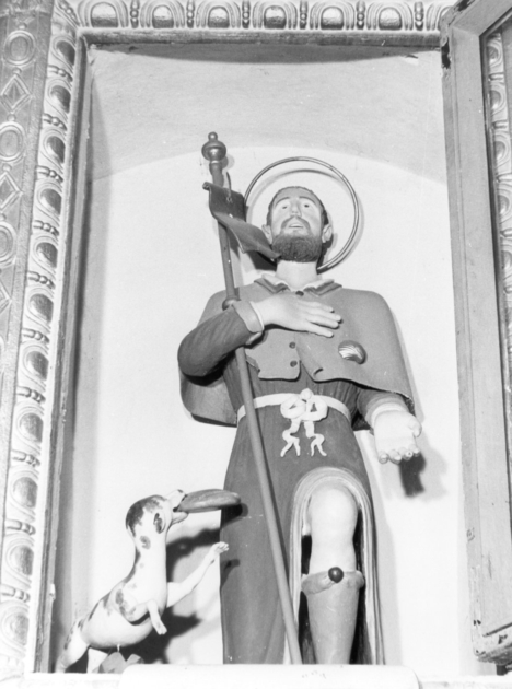 SAN ROCCO (statua) - bottega veneta (?) (inizio sec. XX)