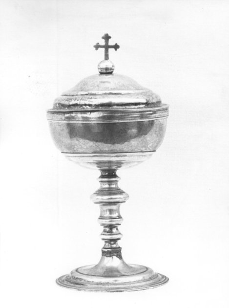 pisside - bottega toscana (prima metà sec. XVIII)