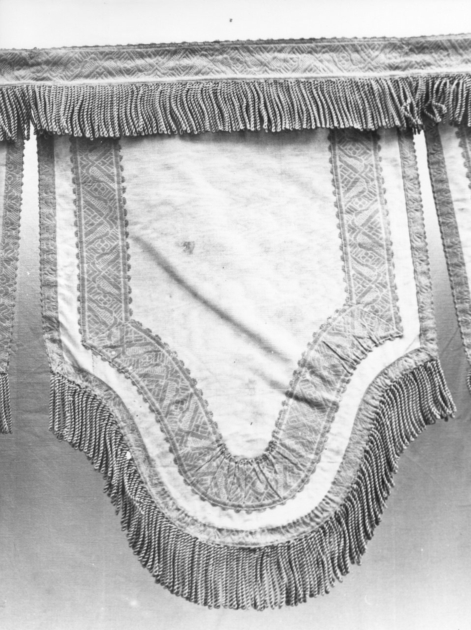 baldacchino processionale - manifattura italiana (fine sec. XIX)