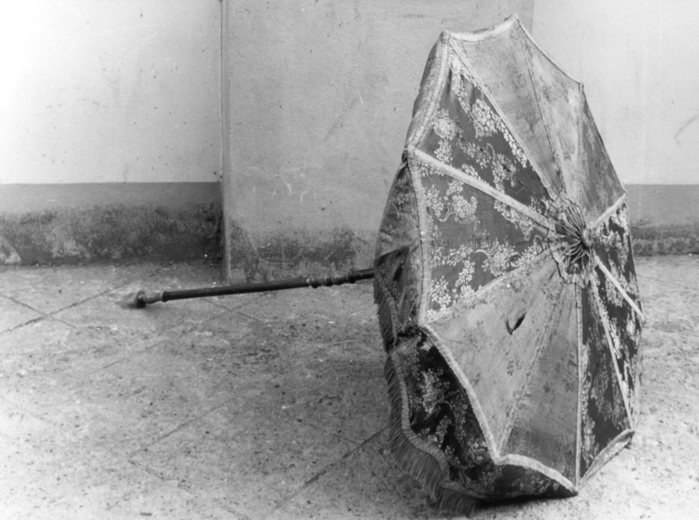 ombrellino processionale - manifattura italiana (seconda metà sec. XVIII)