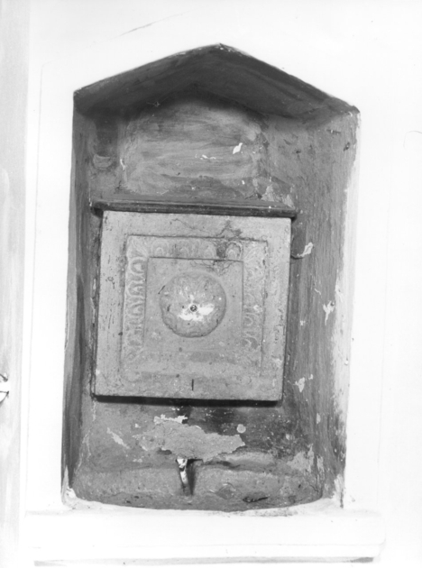 tabernacolo murale - bottega lucchese (sec. XVII)