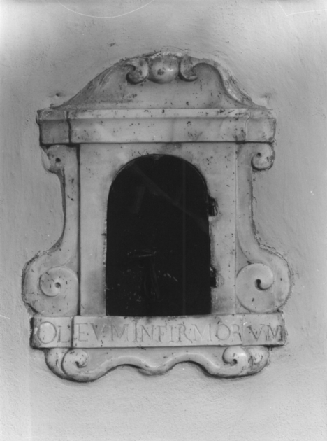 tabernacolo murale - bottega toscana (fine/inizio secc. XVII/ XVIII)