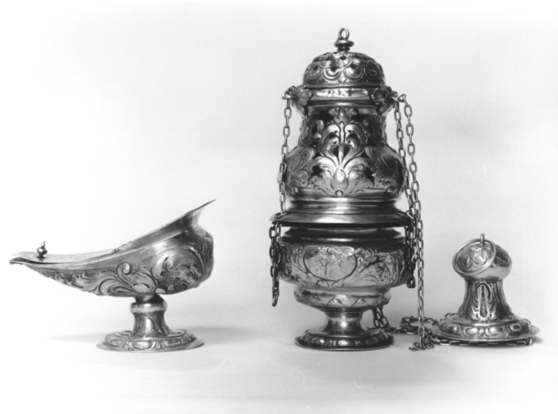 servizio per incensazione di Pitterman Bernardo (prima metà sec. XVIII)