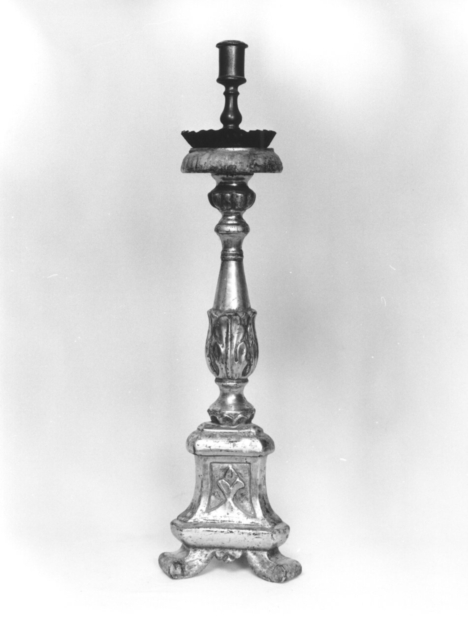 candeliere, serie - bottega toscana (prima metà sec. XX)