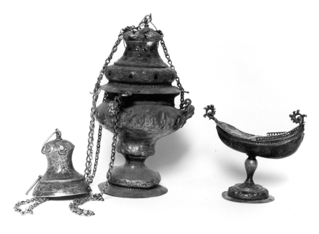 servizio per incensazione - bottega padovana (primo quarto sec. XVIII)