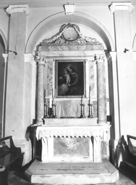 altare - bottega lucchese (sec. XIX)